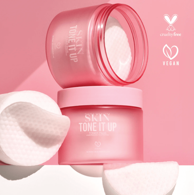 Skin Tone It Up Toner Pads - MAKEUPMX Distribuidora