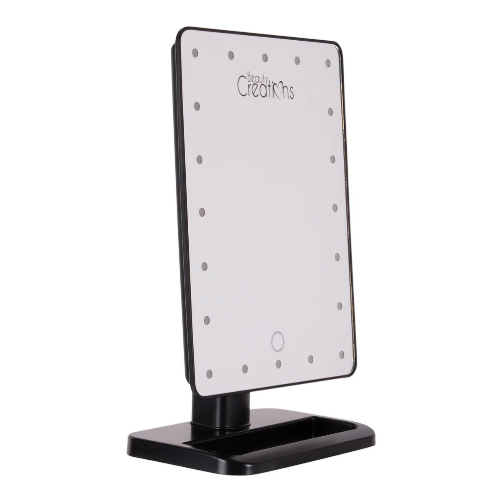 20 Led Touch Mirror Black