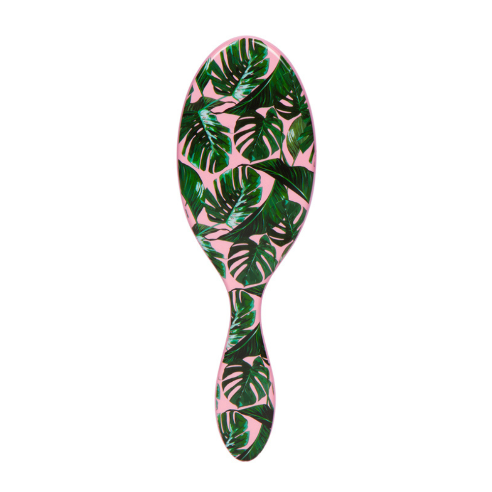 WET N DRY HAIR BRUSH - TROPICAL PALM