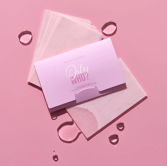 Oily Who Roses Blotting Paper