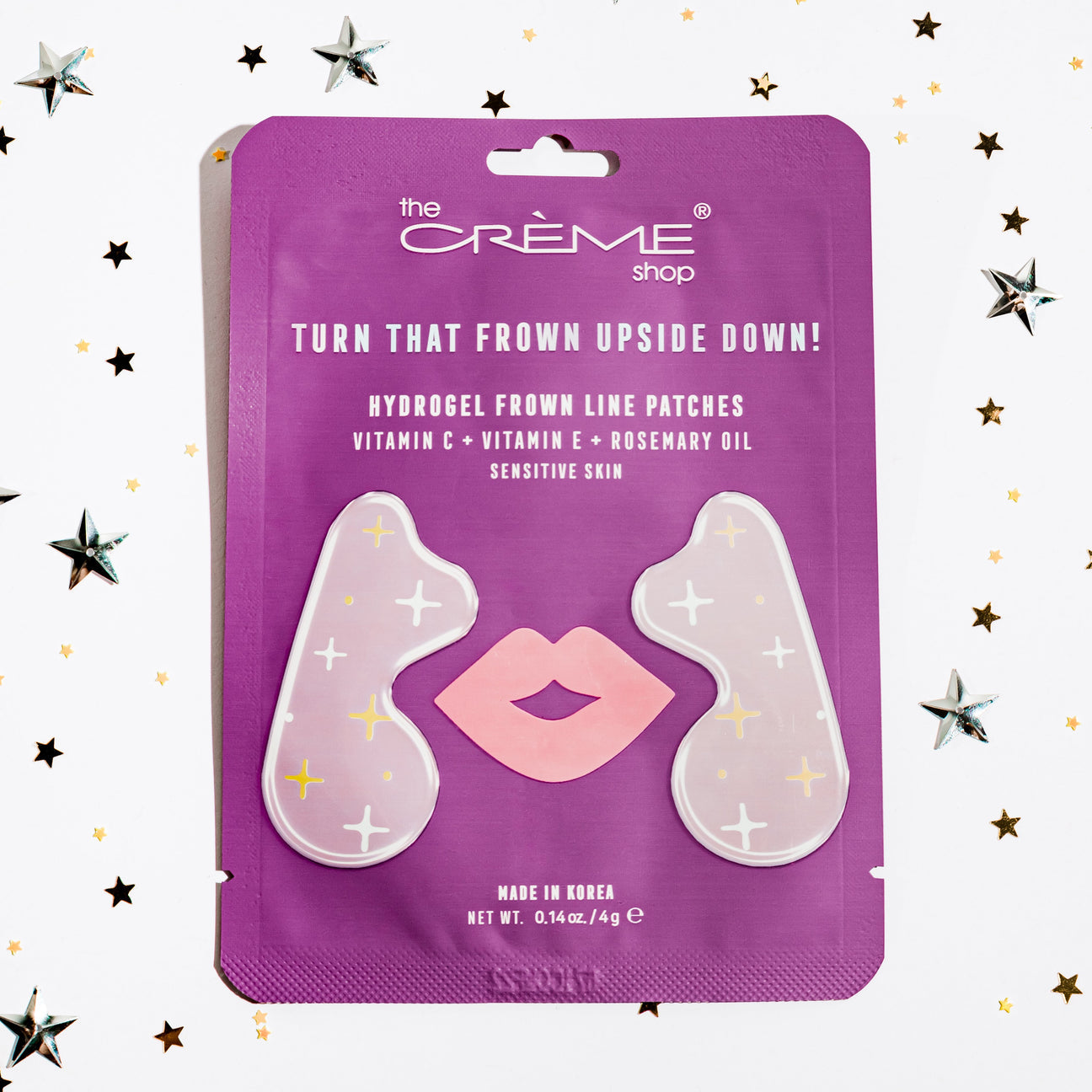 Turn That Frown Upside Down! - Hydrogel Frown Line Patches for Sensitive Skin