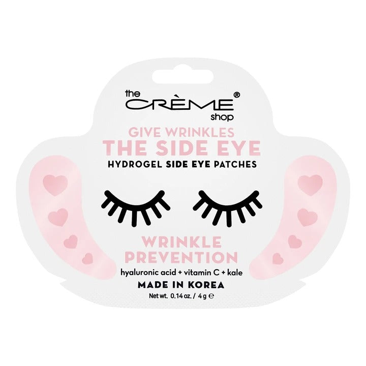 Give Wrinkles The Side Eye - Hydrogel Side Eye Patches, Wrinkle Prevention PINK