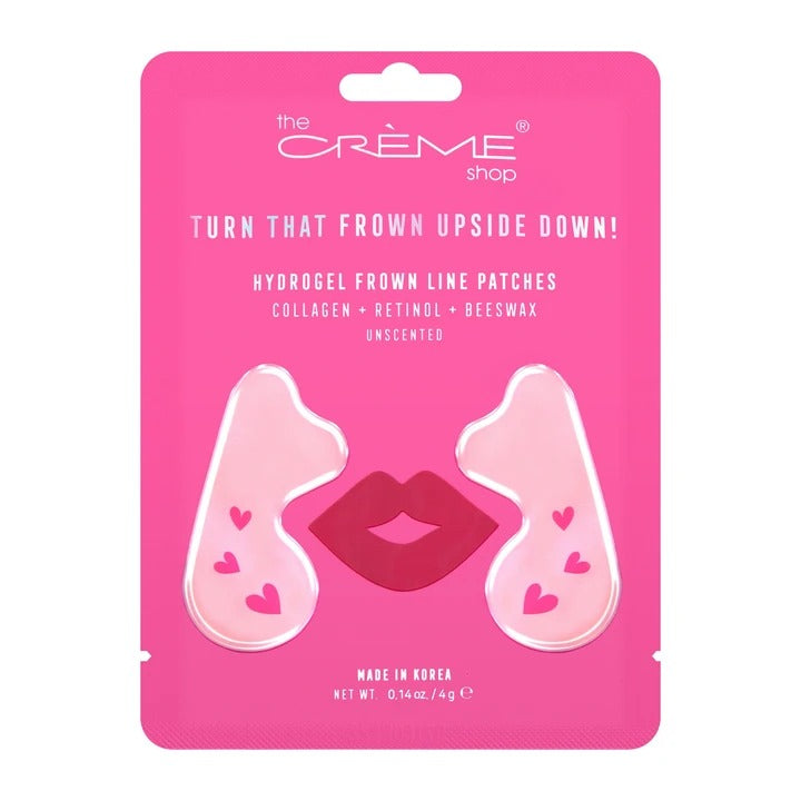 Turn That Frown Upside Down! - Hydrogel Frown Line Patches for Unscented