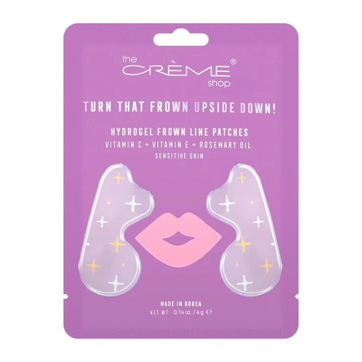 Turn That Frown Upside Down! - Hydrogel Frown Line Patches for Sensitive Skin