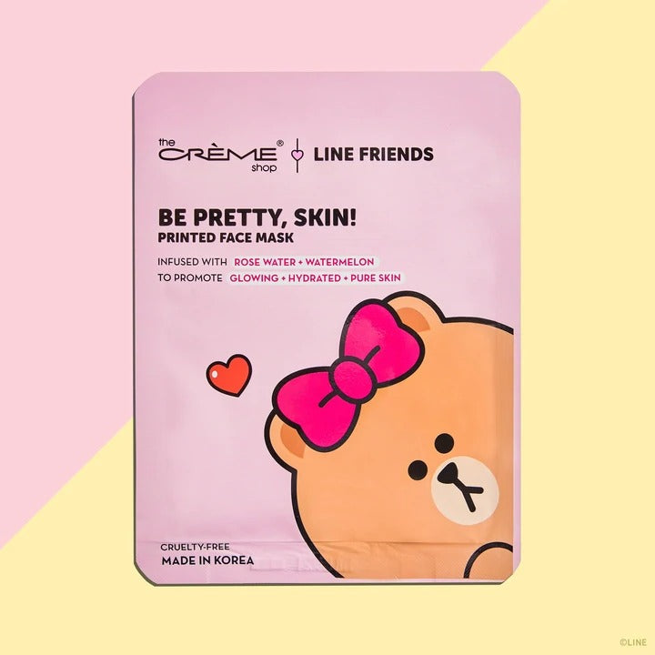 Be Pretty, Skin! CHOCO Sheet Mask | Rose Water + Watermelon