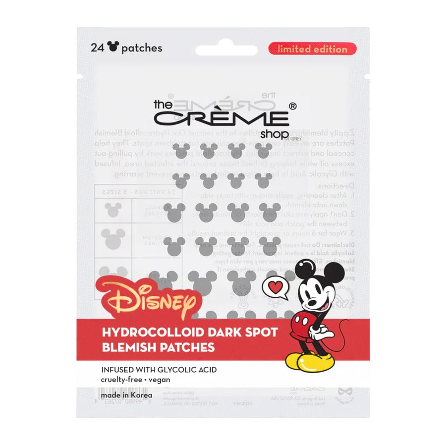 Disney Mickey Hydrocolloid Dark Spot Blemish Patches
