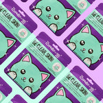 Be Clear, Skin! Kitten Face Mask - Acne Fighting Witch Hazel - MAKEUPMX Distribuidora