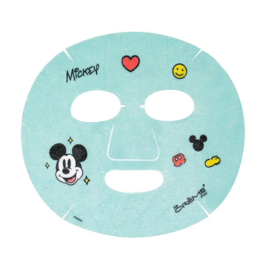 Disney Printed Sheet Mask Smooth Strollin Tea Tree - Fresh & Clear Mickey - MAKEUPMX Distribuidora