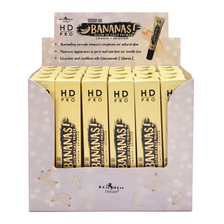 Display - Hd Pro This Is Banana! Glow Up Face Primer - 24 Pcs - MAKEUPMX Distribuidora