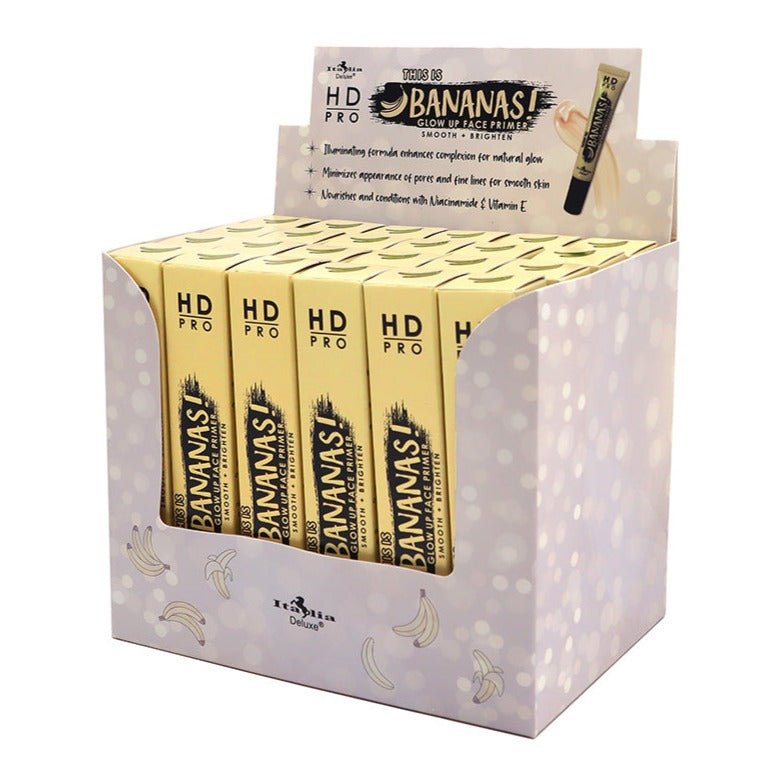 Display - Hd Pro This Is Banana! Glow Up Face Primer - 24 Pcs - MAKEUPMX Distribuidora