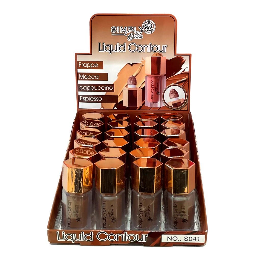 Display - Liquid Contour - 24 Pcs - MAKEUPMX Distribuidora