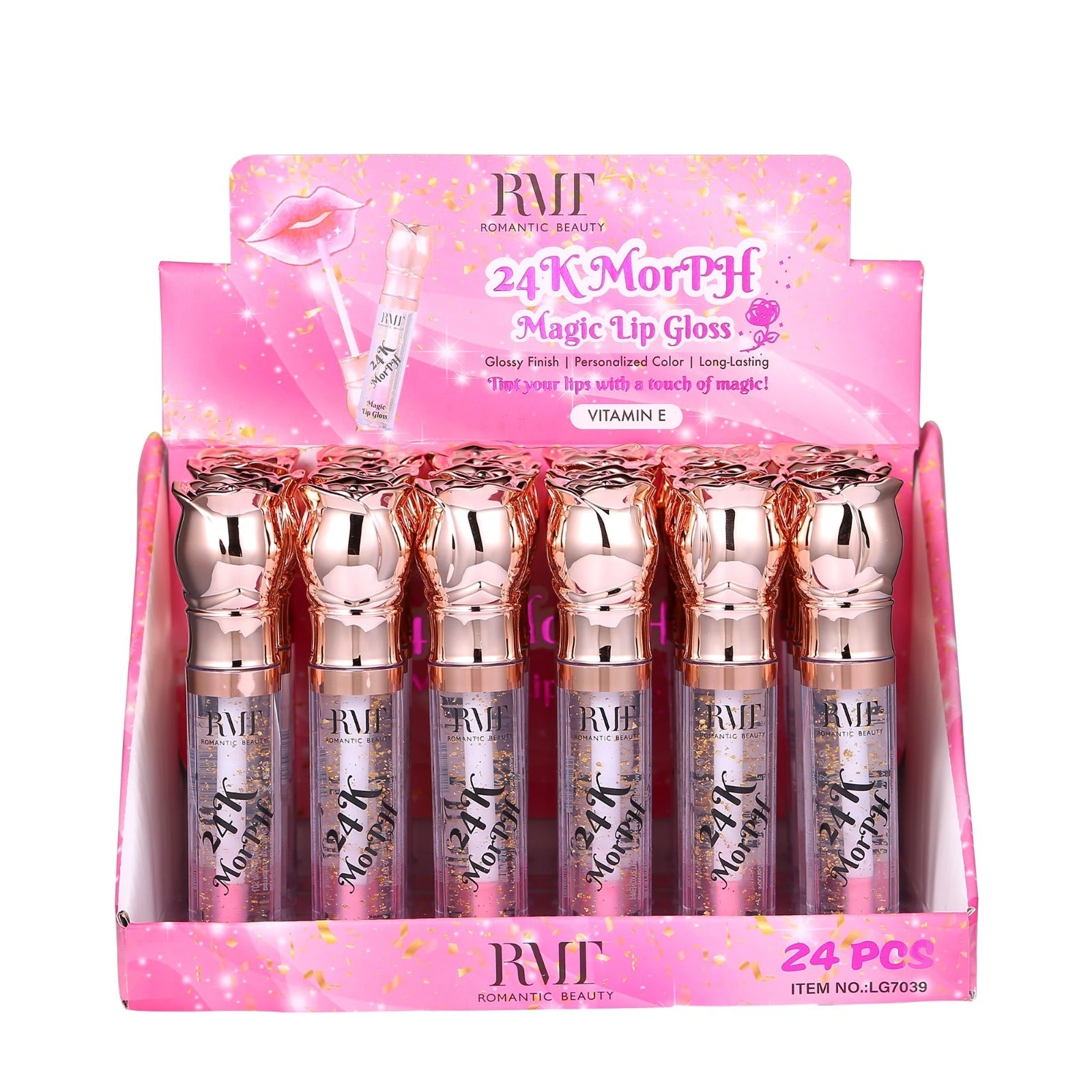 Display - Morph Magic Lipgloss - 24 Pcs - MAKEUPMX Distribuidora