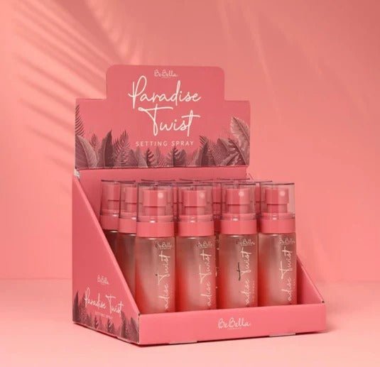 Display - Paradise Twist Setting Spray - 12 Pcs - MAKEUPMX Distribuidora