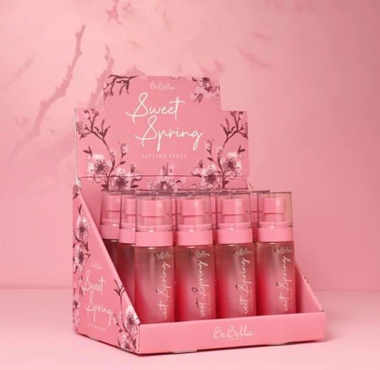 Display - Sweet Spring Setting Spray - 12 Pcs - MAKEUPMX Distribuidora