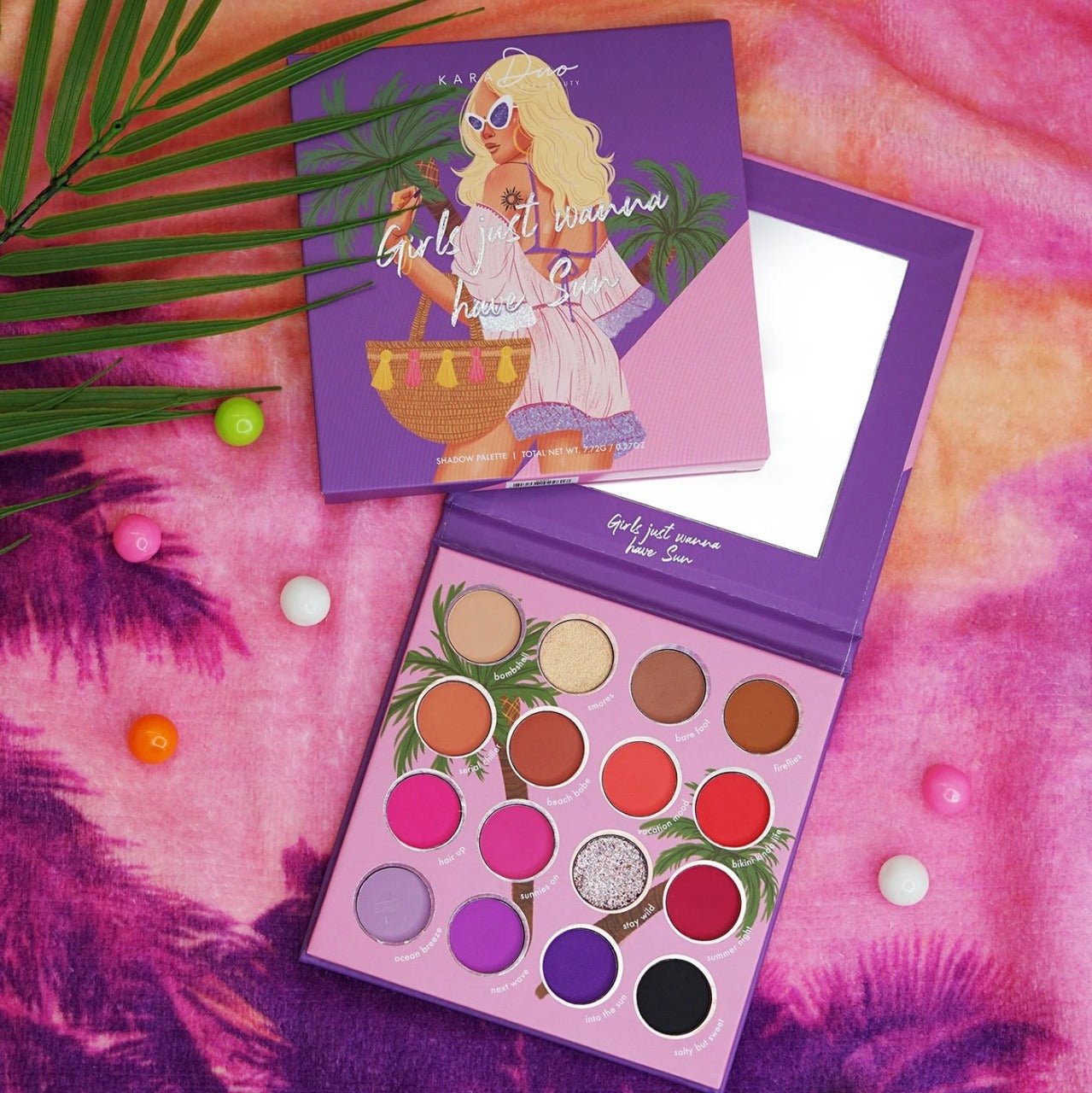Es90 Girls Just Wanna Have Sun Palette - MAKEUPMX Distribuidora