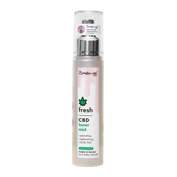 Fresh CBD Toner Mist - MAKEUPMX Distribuidora