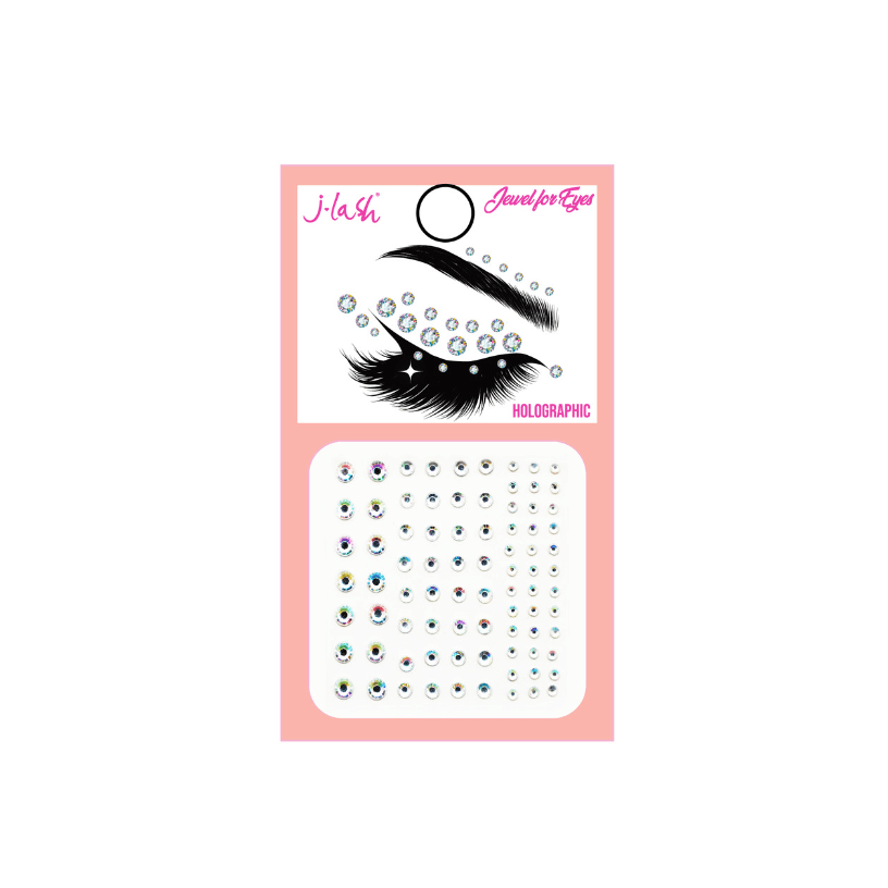 Holographic Rhinestone Jewels JE5 - MAKEUPMX Distribuidora