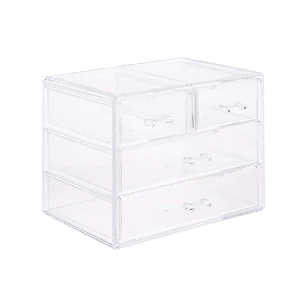 Large 4 Drawer Cosmetic Organizer - MAKEUPMX Distribuidora