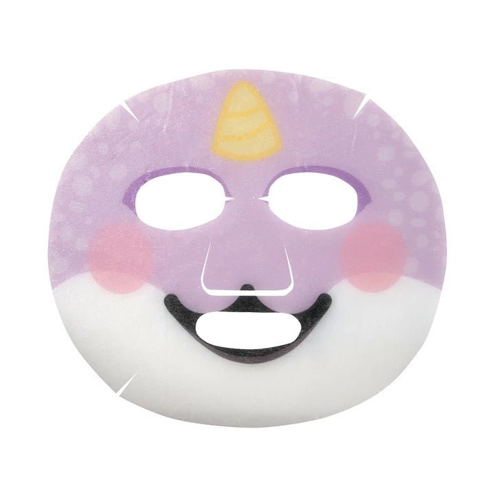Lighten Up, Skin! Animated Narwhal Face Mask - Brightening Vitamin C - MAKEUPMX Distribuidora