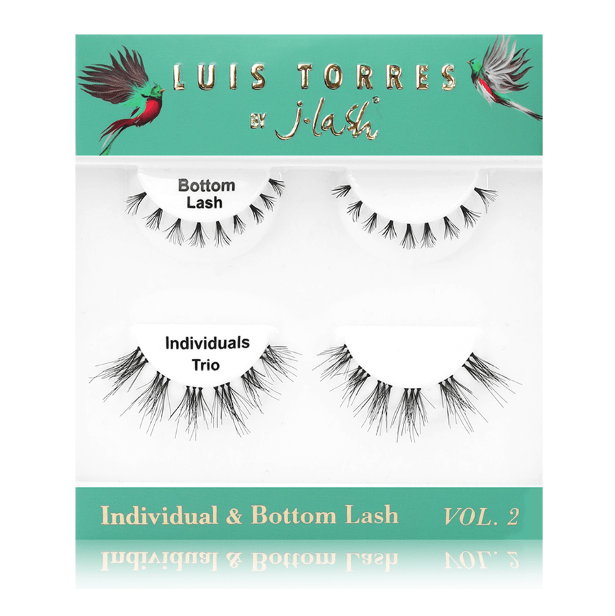 Luis Torres x JLASH Vol. 2 - Individual & Bottom Lashes - MAKEUPMX Distribuidora
