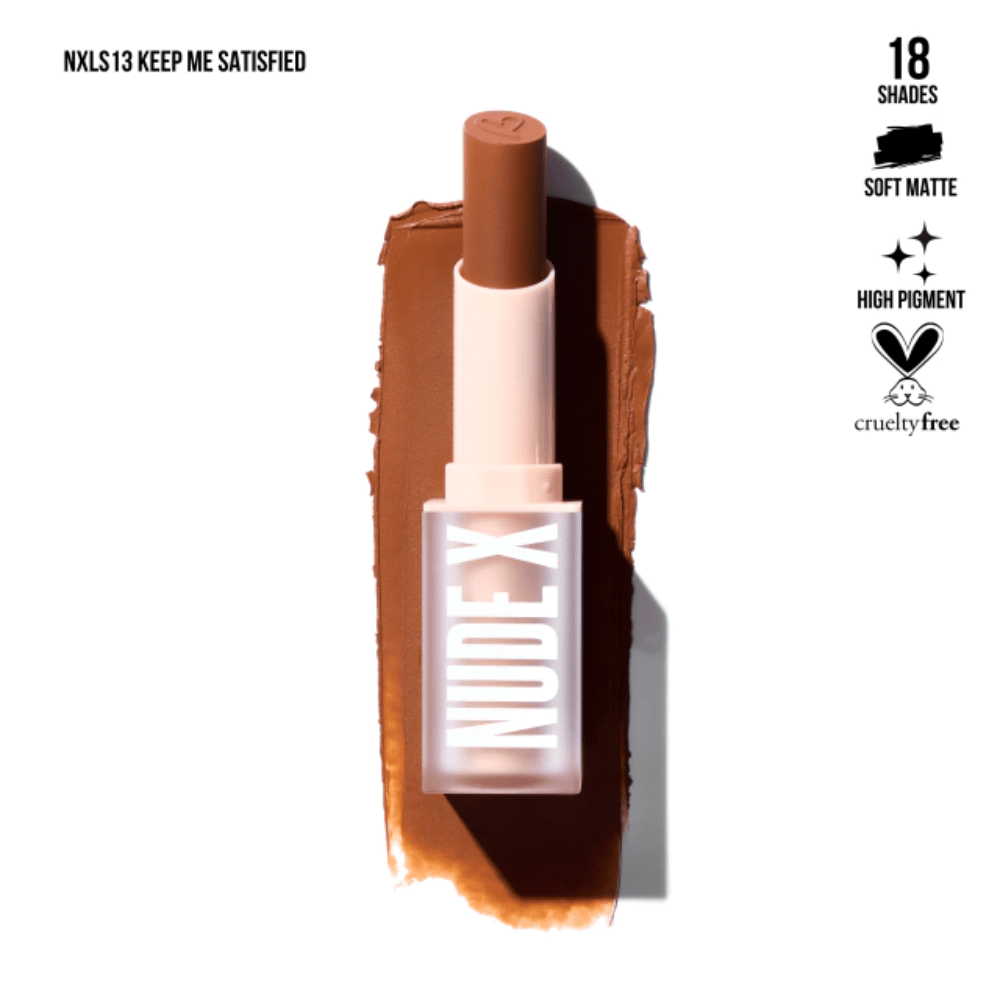 Nude X Lipstick - MAKEUPMX Distribuidora