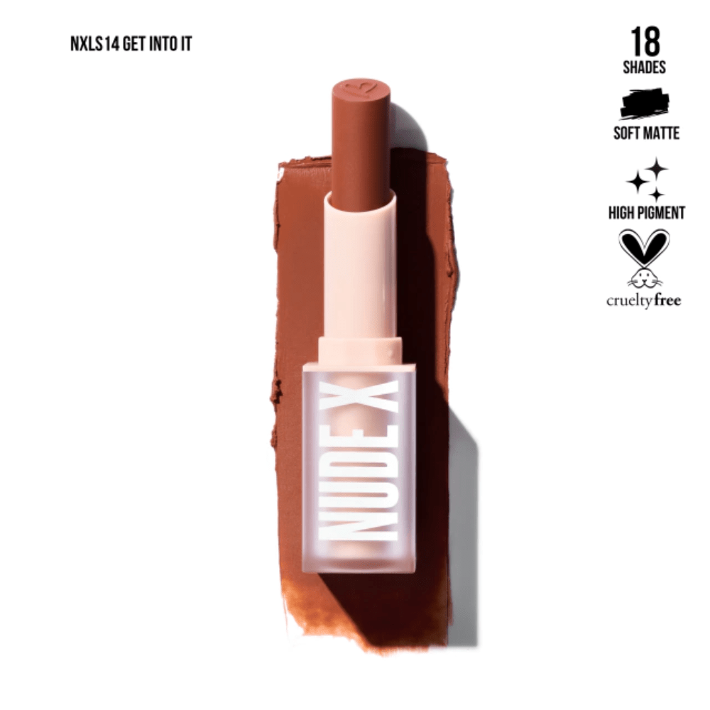 Nude X Lipstick - MAKEUPMX Distribuidora