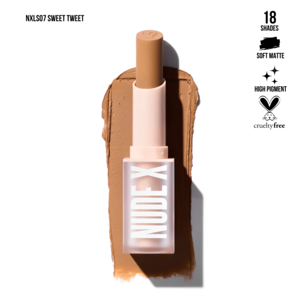 Nude X Lipstick - MAKEUPMX Distribuidora