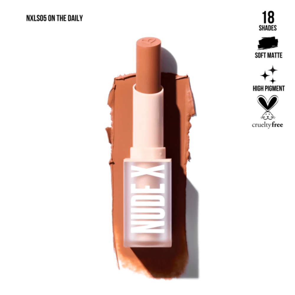 Nude X Lipstick - MAKEUPMX Distribuidora