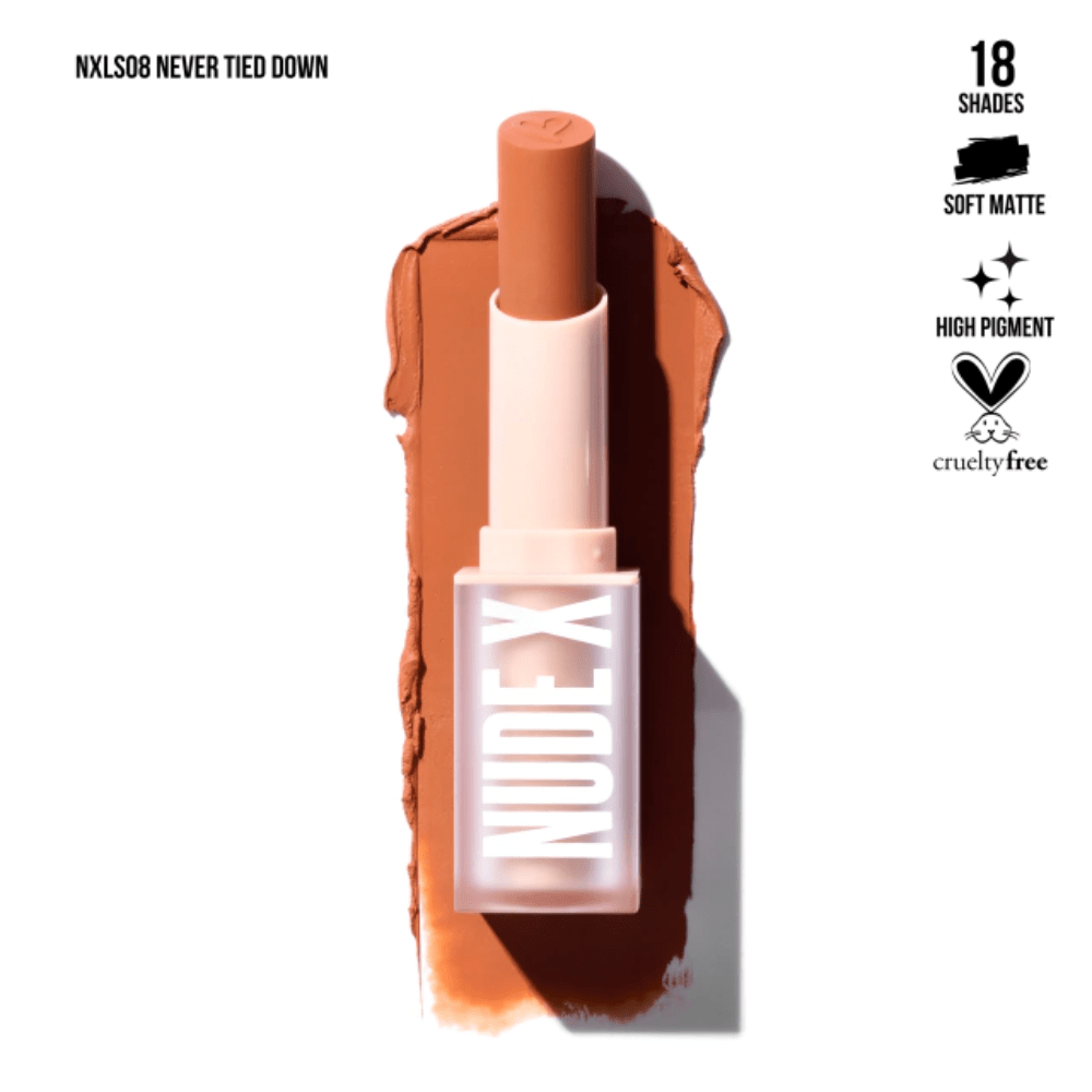 Nude X Lipstick - MAKEUPMX Distribuidora