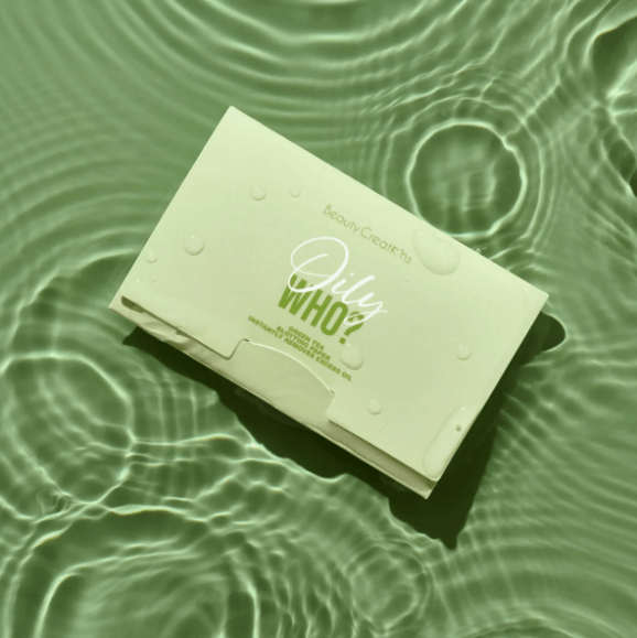 Oily Who Green Tea Blotting Paper - MAKEUPMX Distribuidora