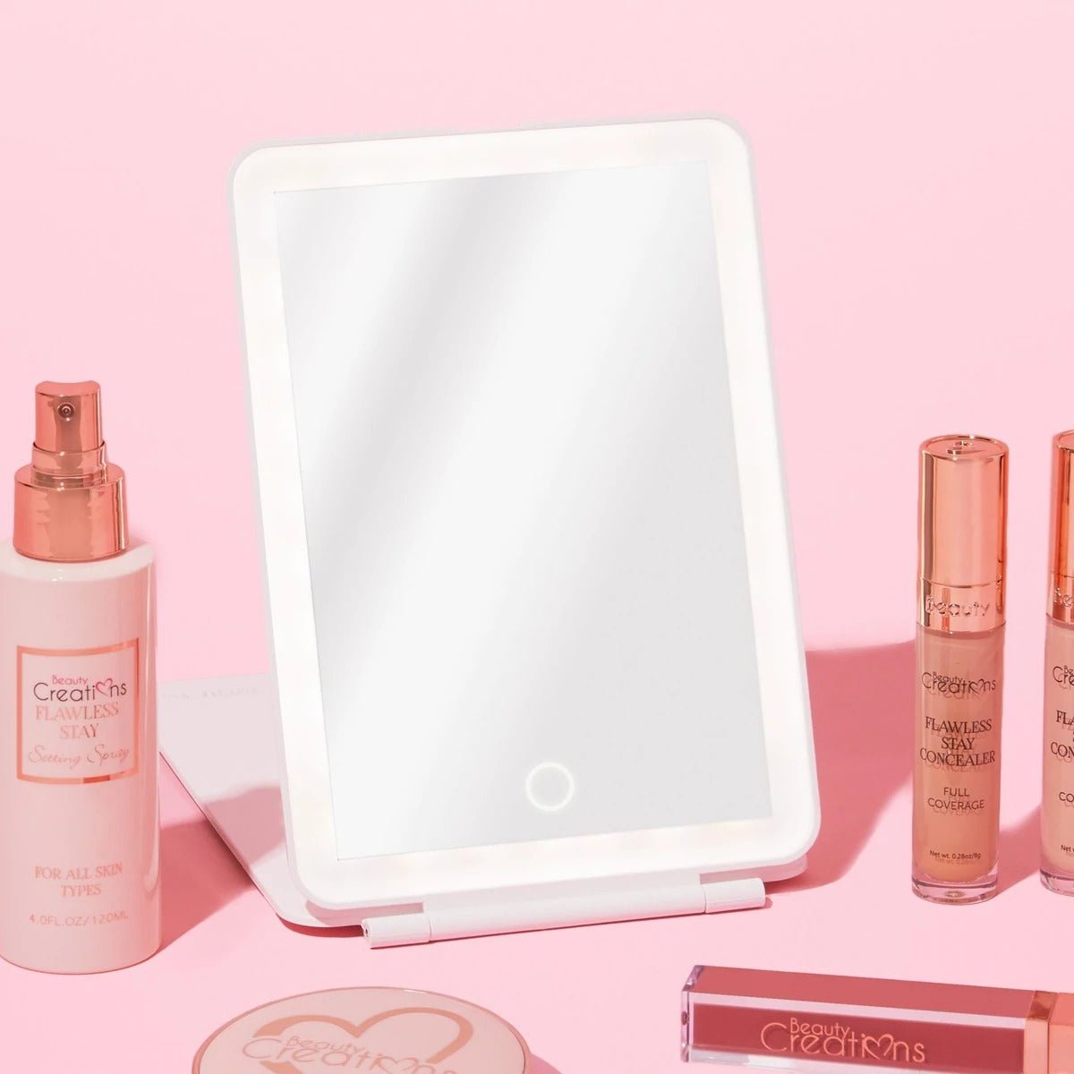 On The Go Mini Led Mirror - MAKEUPMX Distribuidora