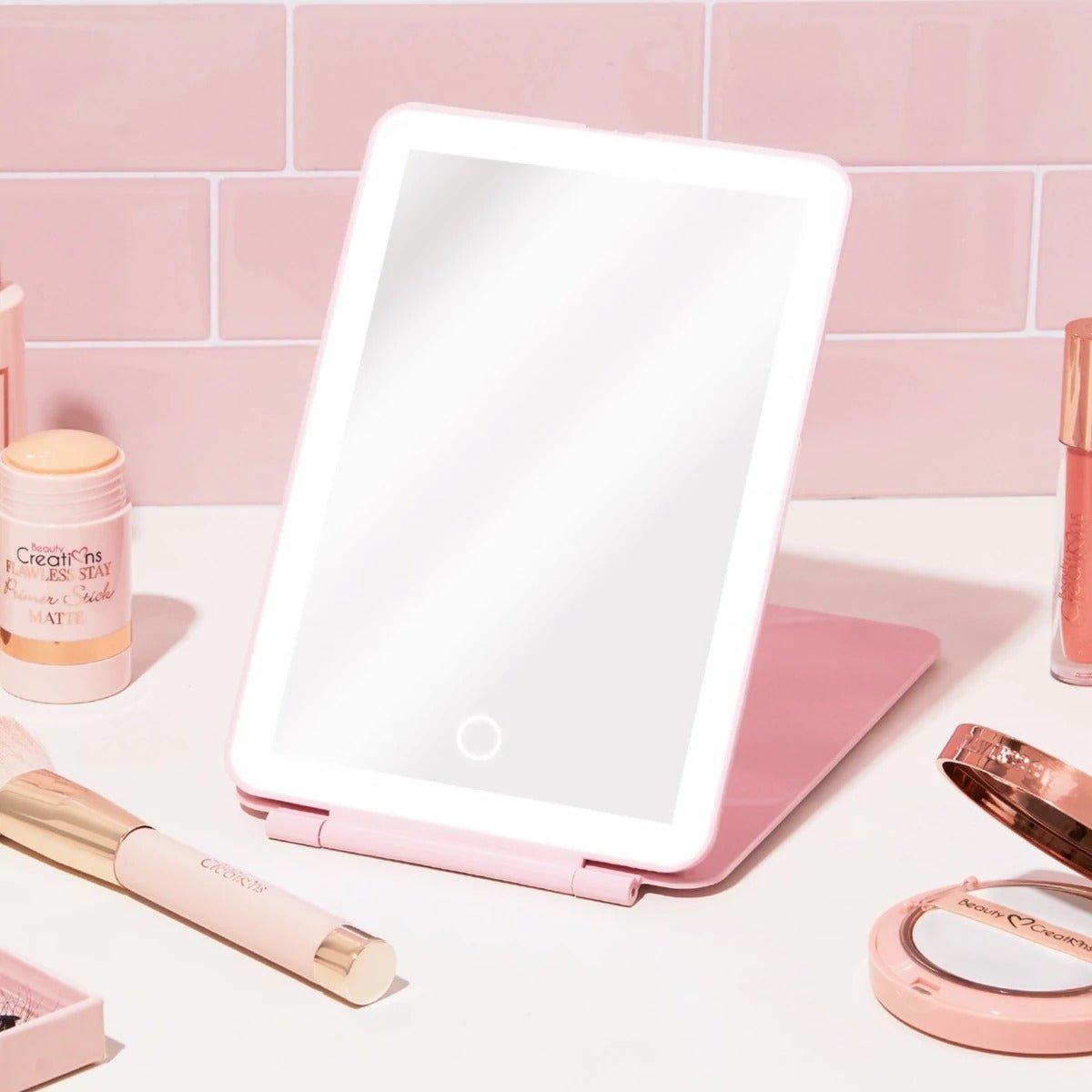 On The Go Mini Led Mirror - MAKEUPMX Distribuidora