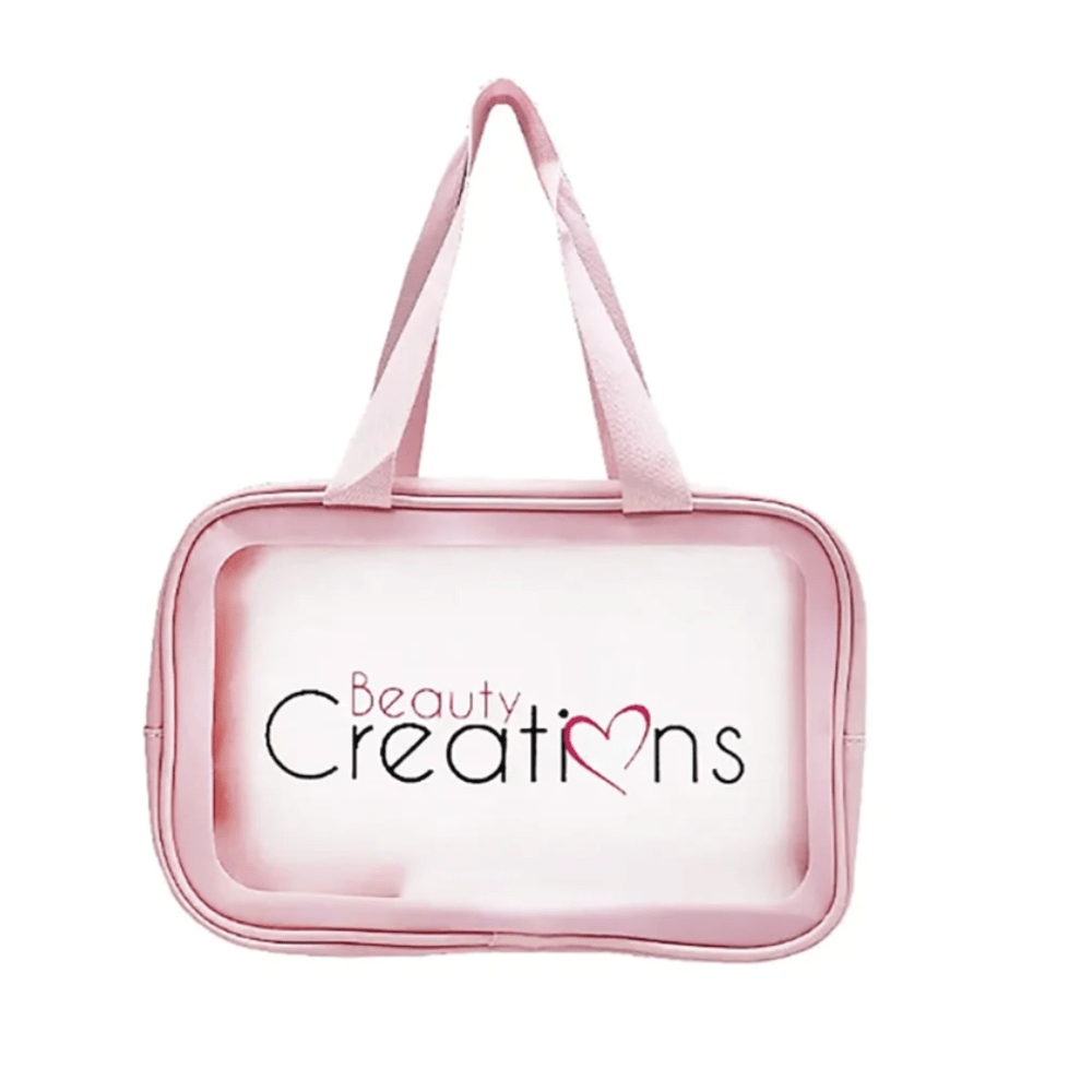 Pink Cosmetics Bag - MAKEUPMX Distribuidora