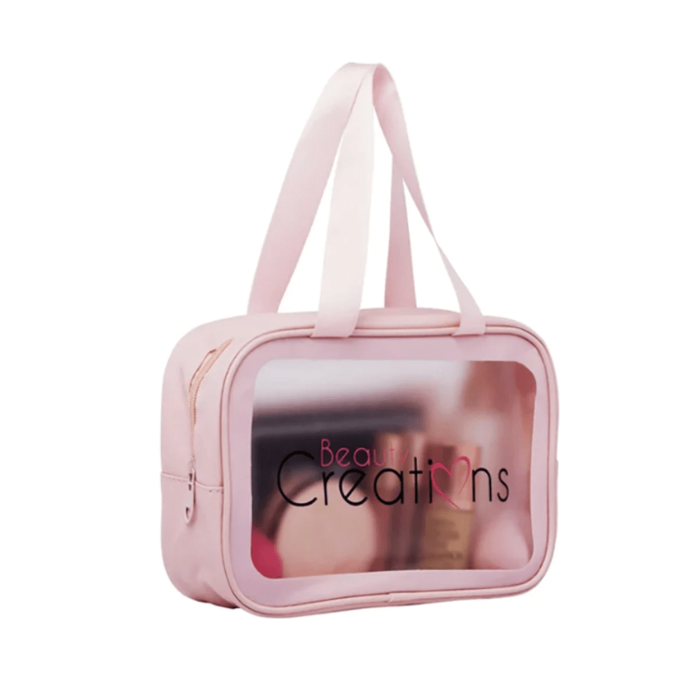 Pink Cosmetics Bag - MAKEUPMX Distribuidora