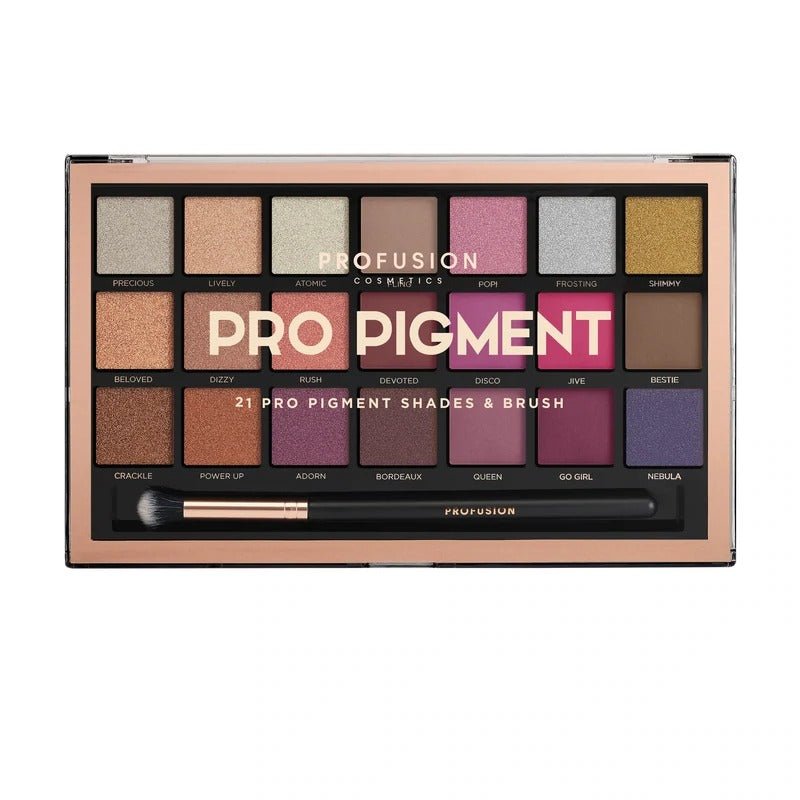 Pro Pigment Palette - MAKEUPMX Distribuidora