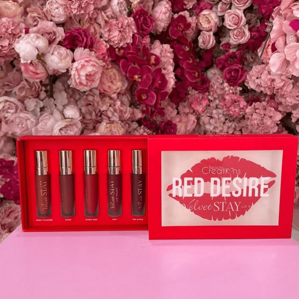 Red Desire Velvet Stay - MAKEUPMX Distribuidora