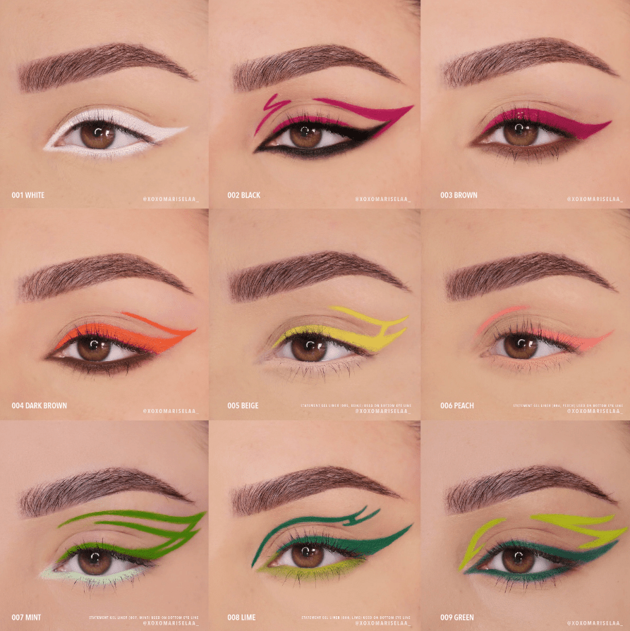 Statement Gel Liners - MAKEUPMX Distribuidora