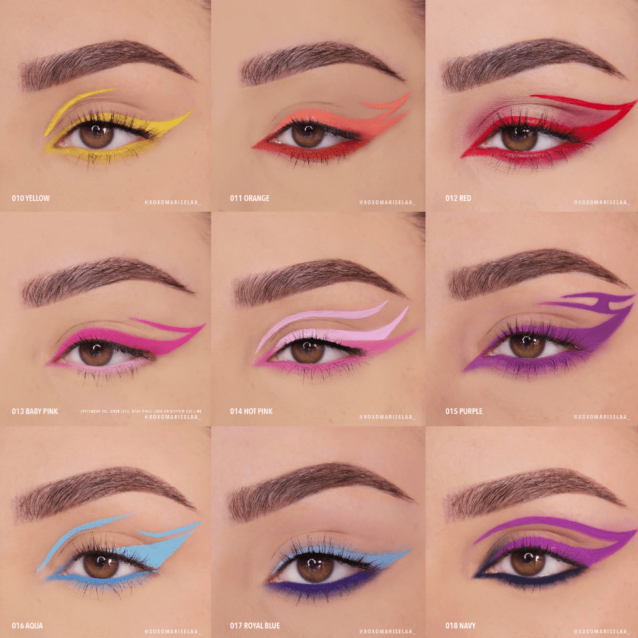 Statement Gel Liners - MAKEUPMX Distribuidora