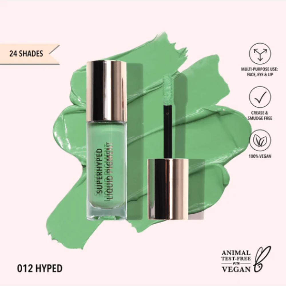 Superhyped Liquid Pigment Collection - MAKEUPMX Distribuidora