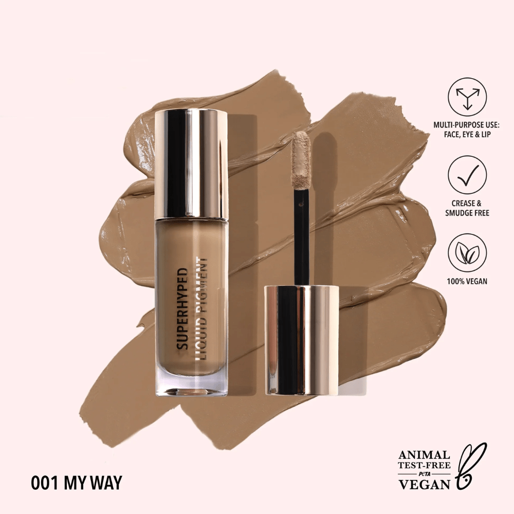 Superhyped Liquid Pigment Collection - MAKEUPMX Distribuidora