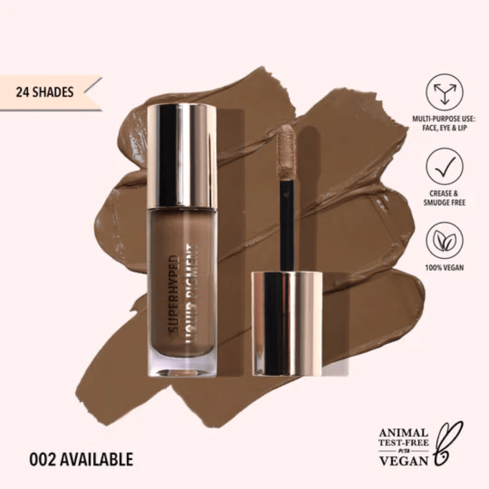 Superhyped Liquid Pigment Collection - MAKEUPMX Distribuidora