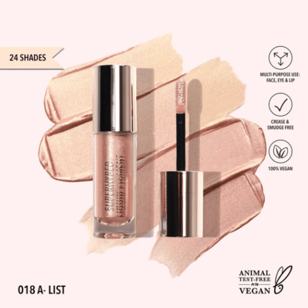 Superhyped Liquid Pigment Collection - MAKEUPMX Distribuidora