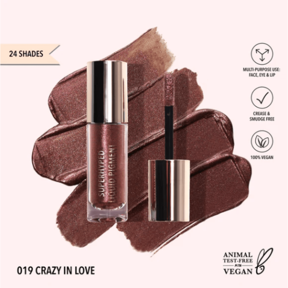 Superhyped Liquid Pigment Collection - MAKEUPMX Distribuidora