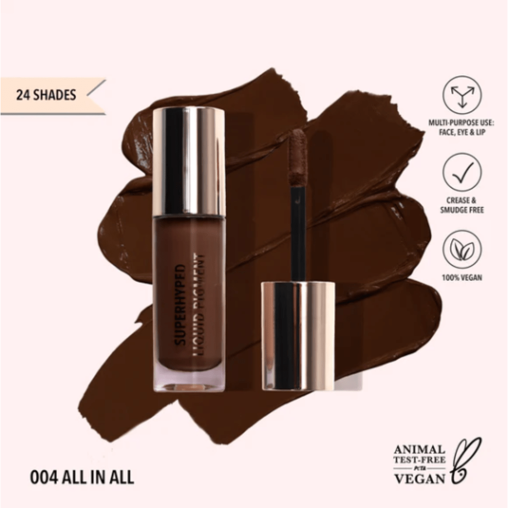 Superhyped Liquid Pigment Collection - MAKEUPMX Distribuidora