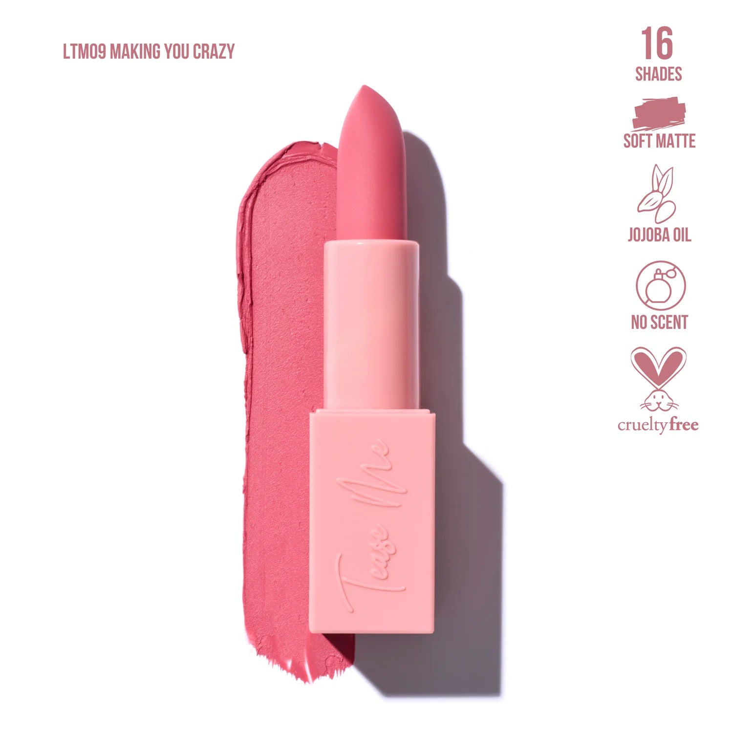 Tease Me Vol.2 Lipsticks - MAKEUPMX Distribuidora