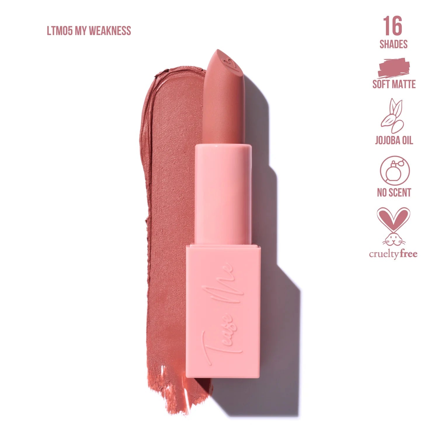 Tease Me Vol.2 Lipsticks - MAKEUPMX Distribuidora