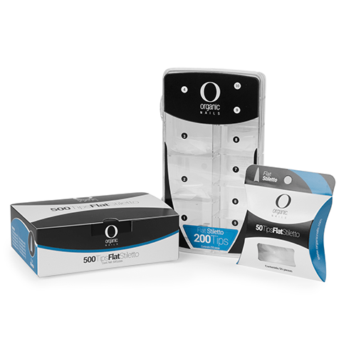 Tip Flat Stiletto C/20 Surtido - MAKEUPMX Distribuidora