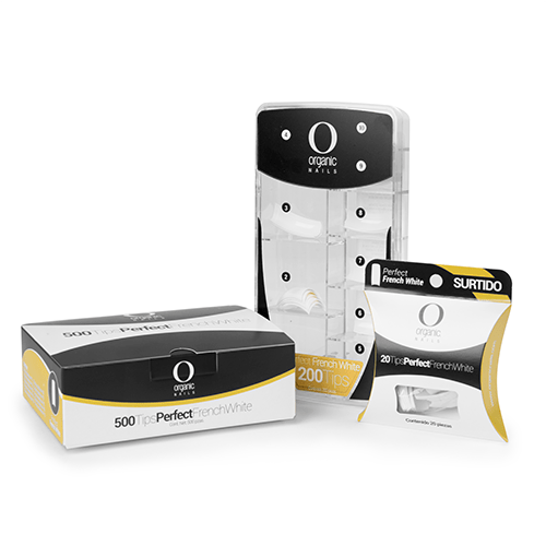 Tip Perfect French White C/20 Surtido - MAKEUPMX Distribuidora