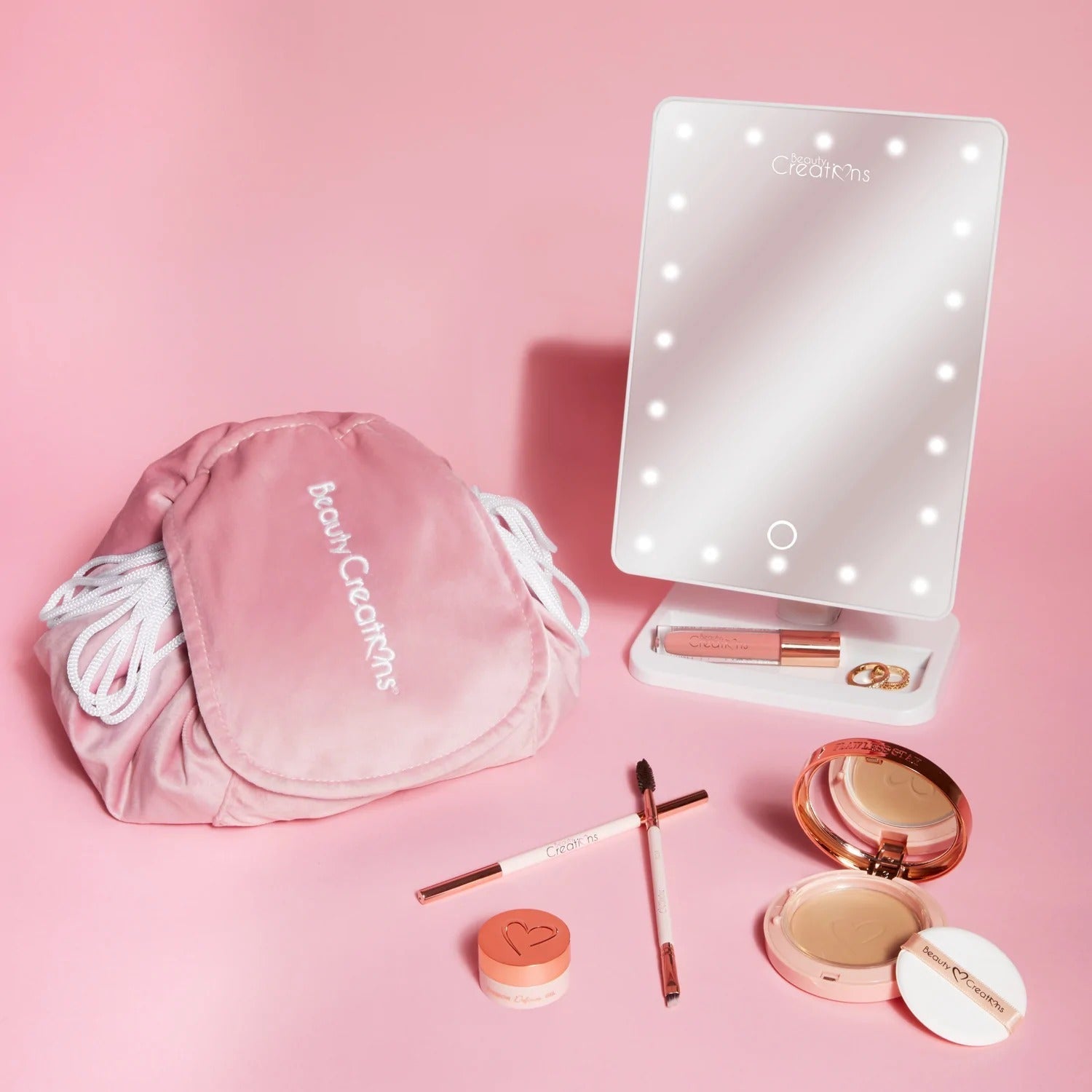 Velvet Makeup Bag - MAKEUPMX Distribuidora