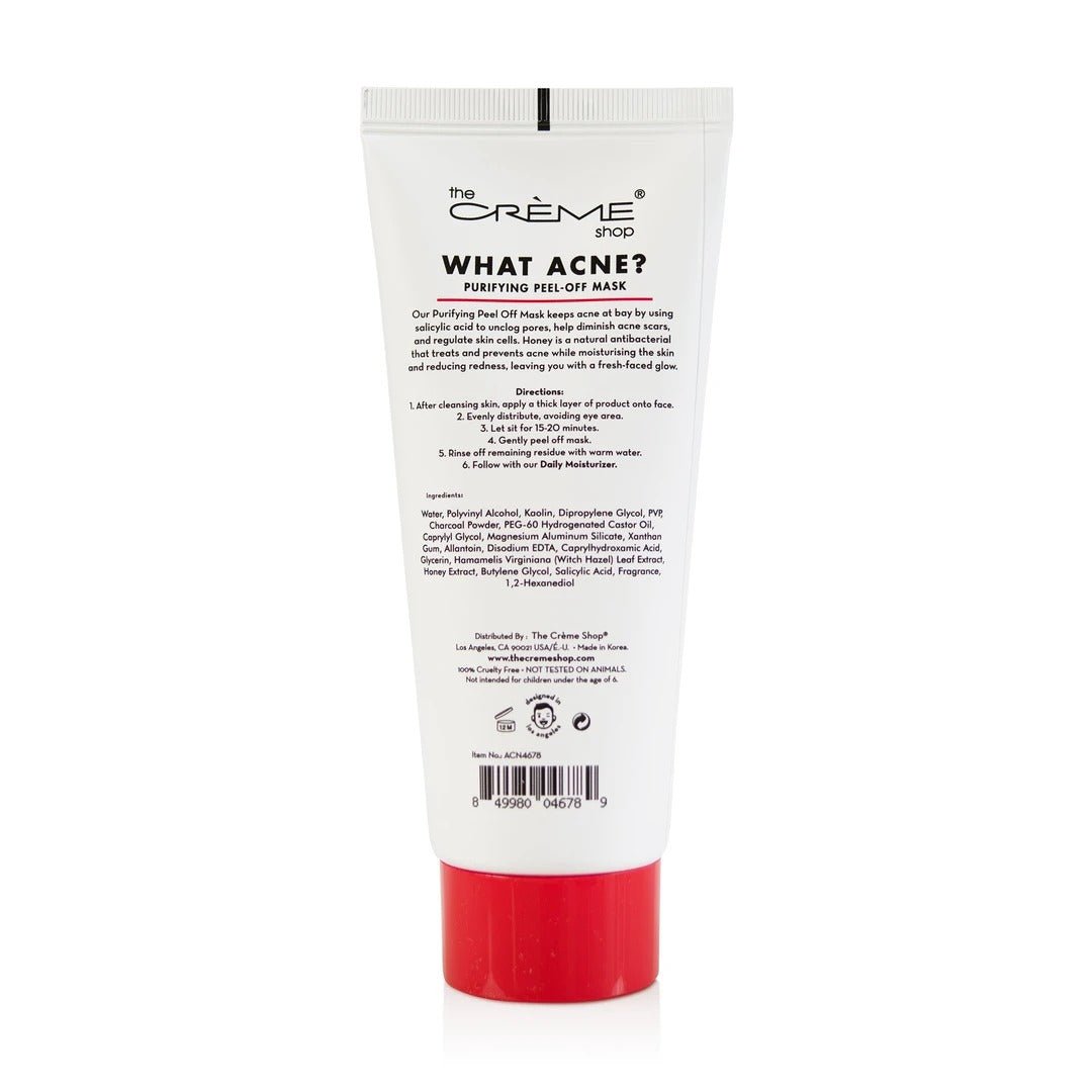 WHAT ACNE? PURIFYING PEEL OFF MASK - MAKEUPMX Distribuidora